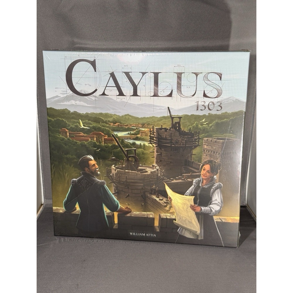 Caylus 1303 Board Game Brand New Sealed William Attia 2019 Space Cowboys